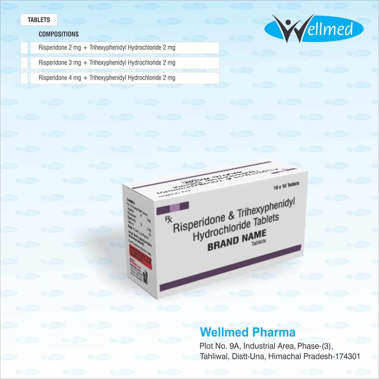  Risperidone  Trihexyphenidyl Hydrochloride